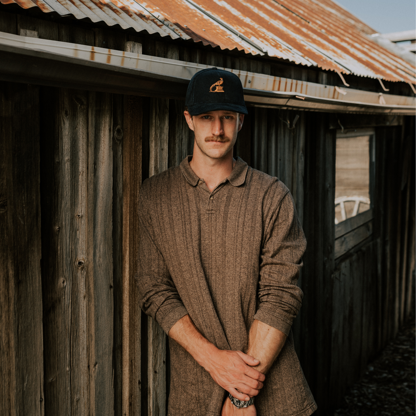 The Corduroy Club Hat in Navy