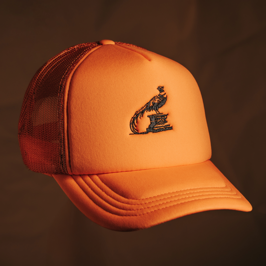 Orange Foam Trucker